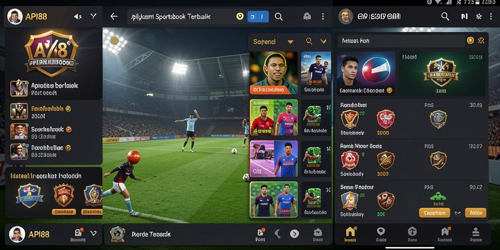 Tampilan gameplay taruhan yang menarik di API88.