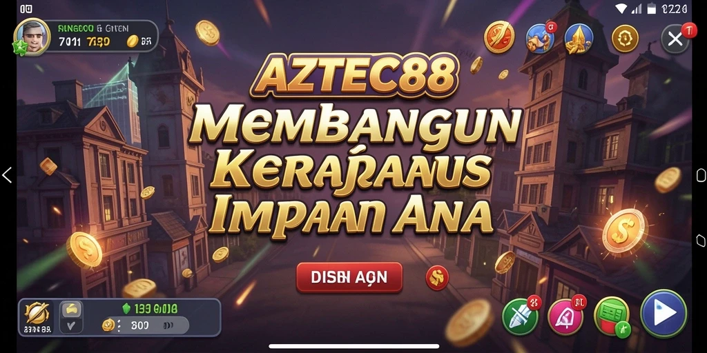 Tampilan gameplay AZTEC88 yang menarik dan penuh tantangan Tycoon.