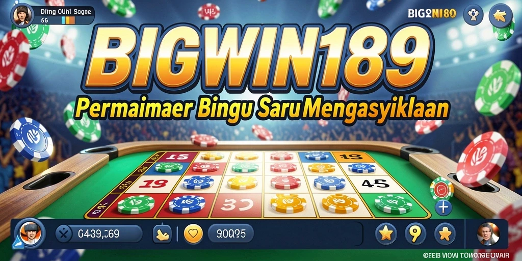 Tampilan menarik gameplay Bingo di BIGWIN189 dengan berbagai fitur seru.