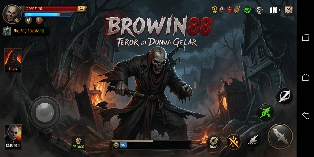 Gameplay menegangkan di dunia penuh horor.