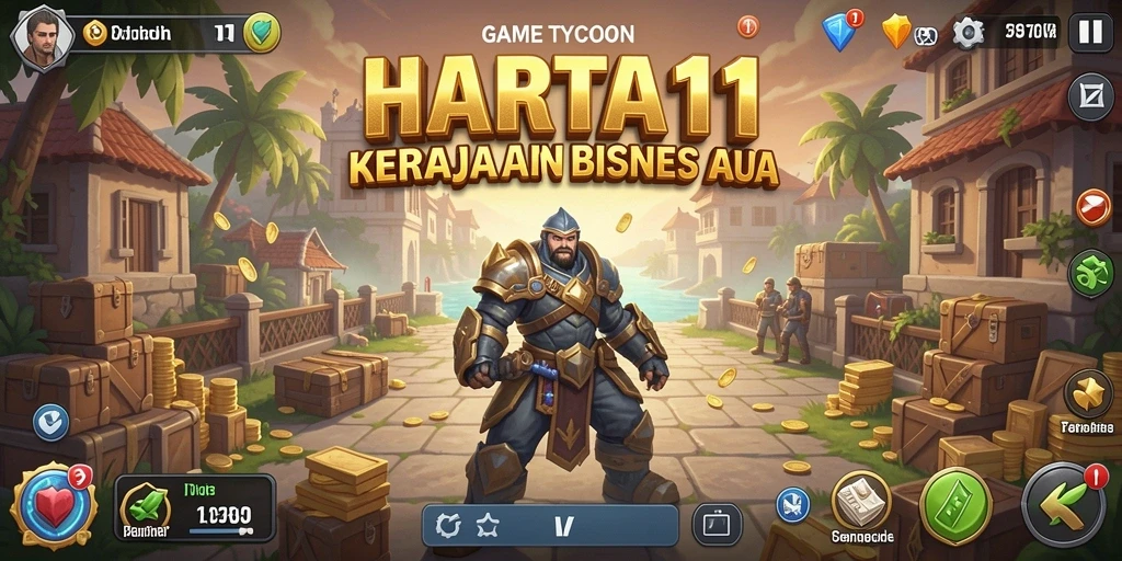 Tampilan gameplay HARTA11 yang mendebarkan dan penuh tantangan.