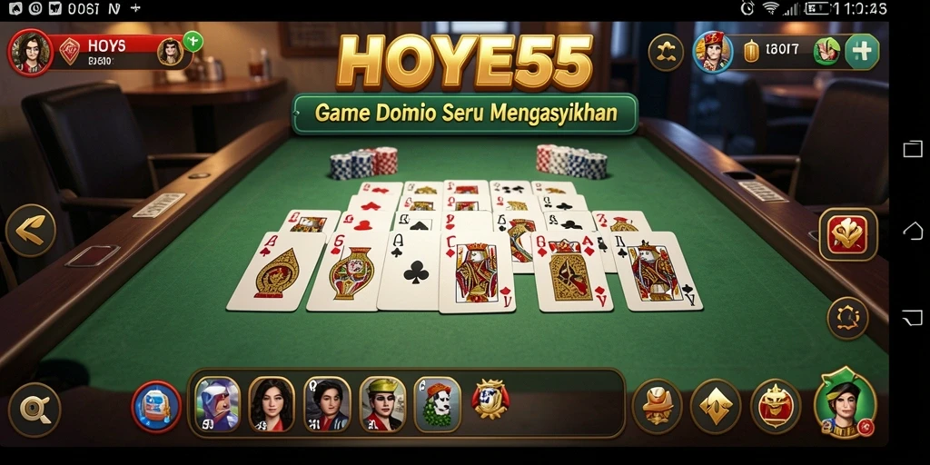 Screenshot gameplay HOYE55 yang memukau dan menarik.