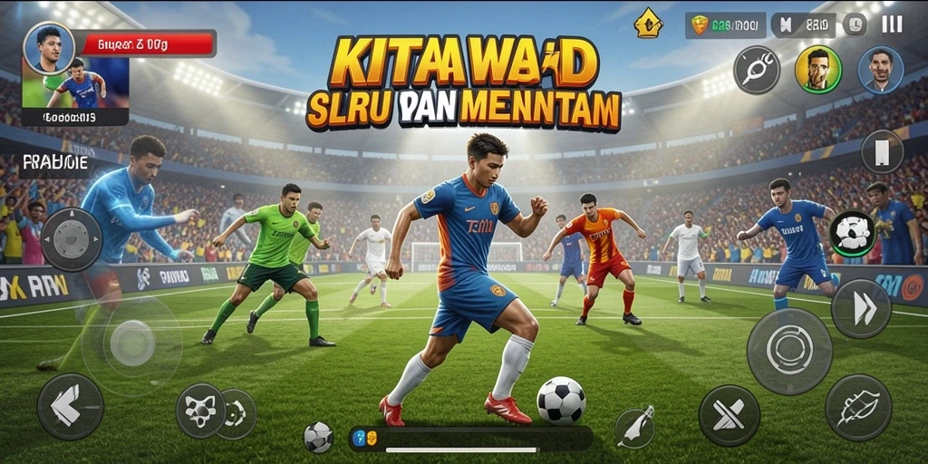 Tampilan gameplay KITAWD yang seru dan menegangkan saat bertanding.
