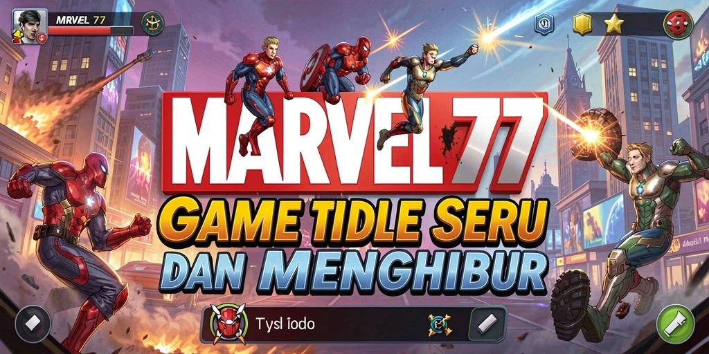Tampilan gameplay MARVEL77 yang menampilkan aksi Idle yang seru.