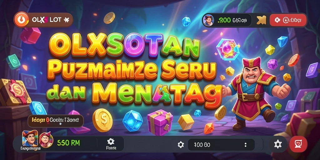 Tampilan menarik dari gameplay puzzle di OLXSLOT yang mengasyikkan.