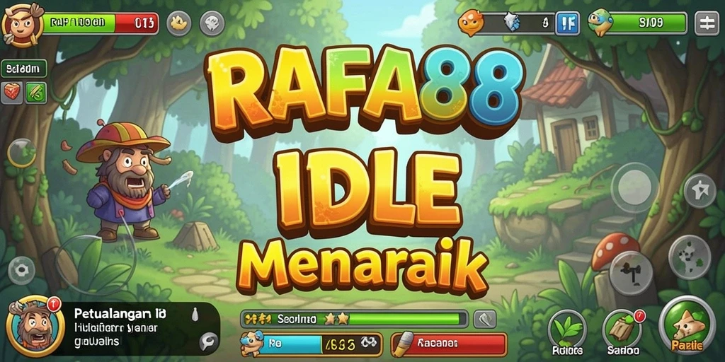 Tampilan utama gameplay RAFA88 yang seru dan menarik.