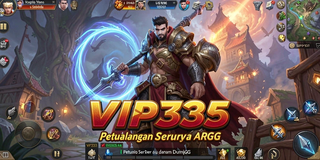 Screenshot utama menampilkan aksi pertarungan epik dalam <strong>VIP333</strong>.